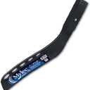 Mylec Hockey Stick Blade, Replacement Street Hockey Blade, Lightweight & Durable, High-Impact Fiberglass, Air-Flo Design, with 2 Screws, Secure Fit, for Most Wood Hockey Shaft (Left, Black)