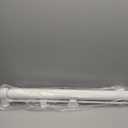 Reinforced 85 Inch Wide Retractable Dog Gate Extra Long Baby Gate with Support Rods  Prevent Crawling Under, Indoor Extra Wide Retractable Baby Gate Retractable Gate Outdoor Gates for Decks, White