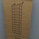 Whitmor Over the Door Shoe Organizer - Holds up to 36 Pairs of Shoes - Metal & Mesh - White