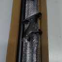 PHITRIC Flag Pole Kit, Tangle Free Spinning Stainless Steel Rustproof Flagpole for 3x5 Sports Fan Outdoor Flags for Outside House (Black, 5FT, with Bracket)