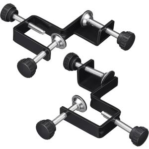 Zonon 2 Pcs Drawer Cabinet Front Installation Clamps - Right, Left Drawers Cabinet Adjustable Drawer Fixing Hardware Jig Tools Steel Woodworking Clamps for Easy and Fast Assembly Panel Installation