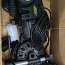 Electric Pressure Washer, 2.5 GPM High Power Washer with 4 Nozzles Set & Foam Cannon, Power Washer for Driveways, Cars, Fences, Decks, Patios, and Outdoor Cleaning
