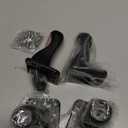 4Pcs 3.15 Inch Aluminum Alloy Furniture Legs, Black Artistic Metal Legs, Antique Couch Feet Decorative Furniture Legs Feet for Couch, Cabinet, Dresser, Table, Bookcase, Wardrobe