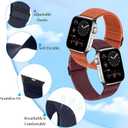 Tiptops 10 PACK Elastic Watch Band Compatible with Apple Watch 44/45/46/49/42mm(Series 3 2 1) , Adjustable Length, Stretch Nylon Sports Watch Strap, Compatible with iWatch Ultra 2 Series 10/9/8/7/SE/6/5/4/3/2/1/SE for Men Women