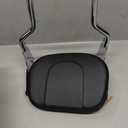 Chrome Detachable Sissy Bar Passenger Rear Backrest Pad Compatible with Harley Road King, Road Glide, Street Glide, Electra Glide, Ultra Classic 1997-2008