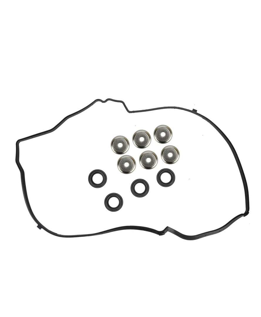 Valve Cover Gasket Spark Plug Tube Seal Grommet Set Compatible for Honda Accord Civic CR-V 12030-RAA-A00