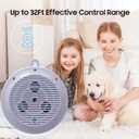 Anti Barking Device for Dogs,Smart Dog Bark Deterrent Devices,Dog Clicker for Training,3 Modes Ultrasonic Bark Box Long Range Ultrasonic 35ft Safe for Human & Dogs