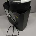 Bonsaii Paper Shredder for Home Use, 3.4 Gal Wastebasket, 6 Sheet Crosscut Paper Credit Cards, Staples, and Clips Shredder for Home Office Use, Portable Handle Design (C237-B New Version)