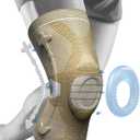 NEENCA Professional Knee Brace for Pain Relief, Medical Knee Compression Sleeve, Knee Support with Horizontal Knit Tech for Meniscus Tear, ACL, Arthritis, Joint Pain, Runner, Workout- FSA/HSA APPROVED (Medium, Upgraded Version - Skin)