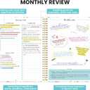 3 x Monthly Planner 2026-2027, Aesthetic 2 Year Months Planner Calendar, 24-Months from January 2026 - December 2027, 26-27 Monthly Calendar Planner, Perfect for School Office Home, 7" x 10" - Wildflowers