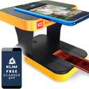 KLIM K2 Mobile Film Scanner 35mm + New + Positive & Negative Scanner + Slide Scanner + Photo Scanner + 35mm Color Film Developing Kit Essential + Your own 35mm Film Developing Service at Home