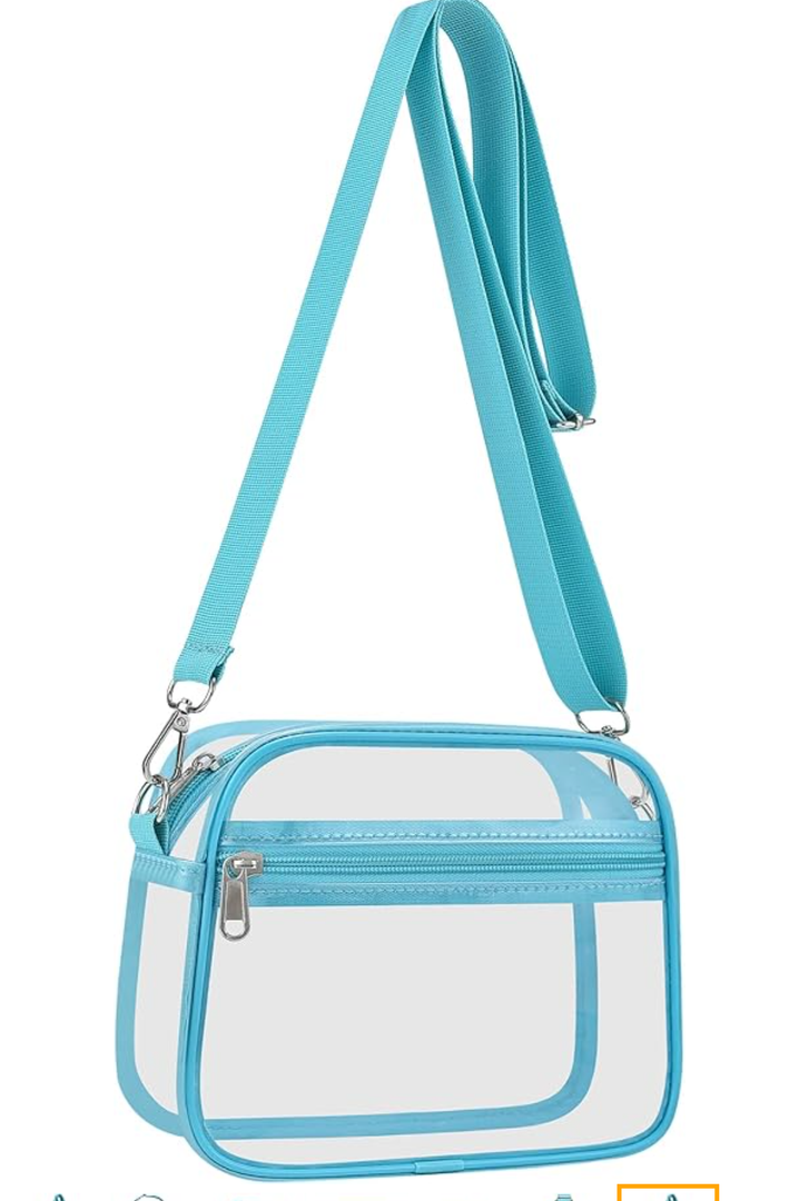 Oraben Clear Bag for Stadium Events Clear Purse Stadium Bag for Stadium Events