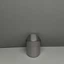 LOVEINUSA Mini Trash Can with Lid, 1.5L Small Garbage Bin Brushed Stainless Steel Desk Trash Can for Bathroom, Office, Kitchen, Coffee Table, and Countertop Use