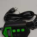 VIVOSUN Digital Heat Mat Thermostat Controller, 40108 F 1000W for Reptiles, Seedlings, Germination, Incubation and Fermentation