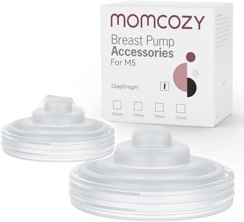 Momcozy M5 Diaphragm, Original Breast Pump Replacement Accessories for M5, 2PCS