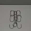 Handbags Purse Organizer for Closet: Bag Rack Hanger with 10 Big Hooks - 360 Rotation Purse Hanger for Display - Collapsible Space Saving for Handbag Belt Scarve Tie - 1 Pack Silver