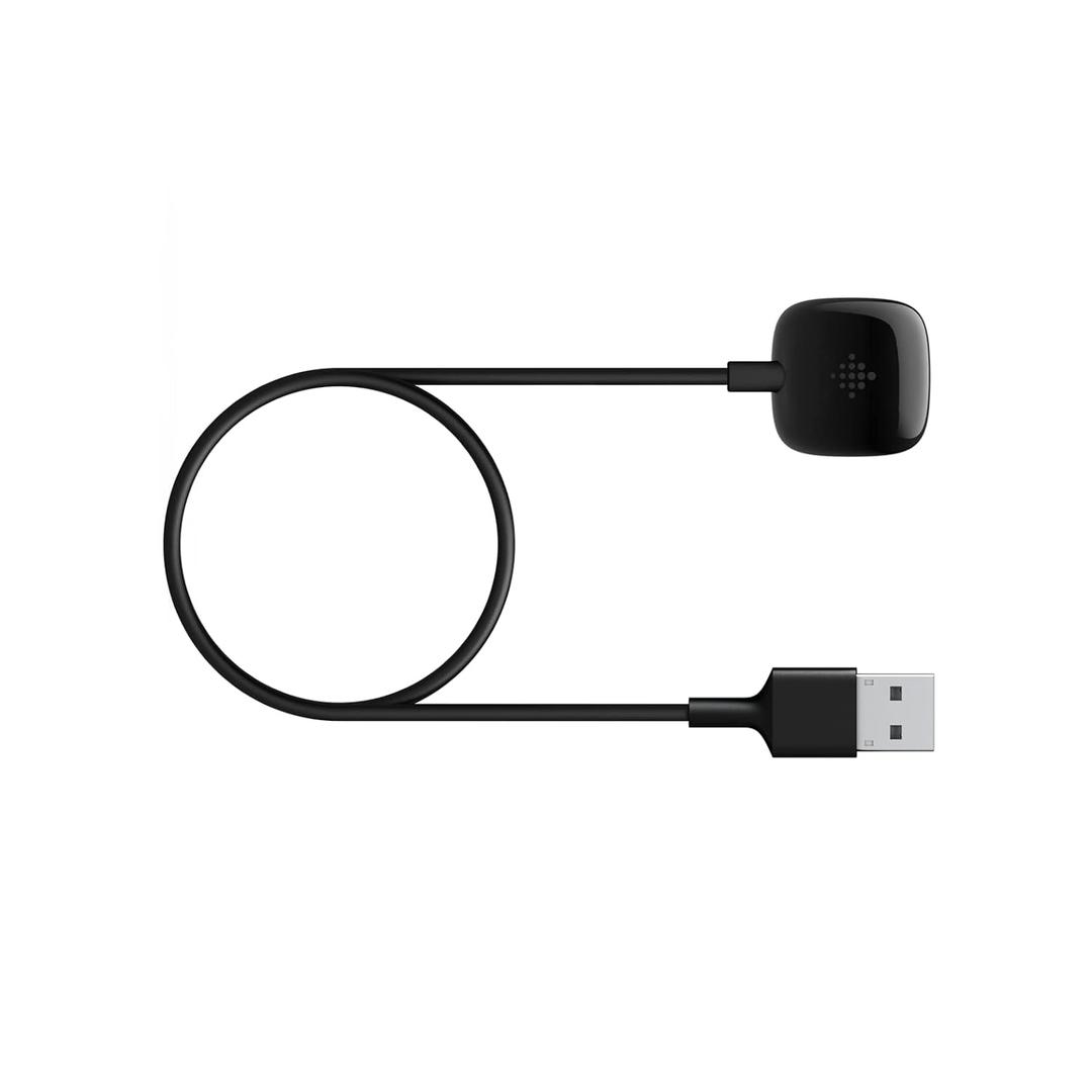 Fitbit Smartwatch Charging Cable for Sense 2, Sense, Versa 4 and Versa 3, Official Product, Black