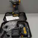 JEXUGK 1500Nm Impact Wrench, 1/2" 1107ft-lbs Cordless Impact Gun with 2 x 4.0Ah Battery, 21V High Torque Power Impact Driver with 6 Sockets,Pistola Llave De Impacto for Truck RV Car Heavy Construction