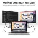 USB C to DisplayPort Cable 10FT/3M (4K 60Hz, 2K 144Hz / 165Hz), USB Type C to DisplayPort Cord Thunderbolt 3/4 Compatible for MacBook Pro/Air 2020, New iPad, XPS 15/13 (10ft)