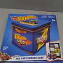 Hot Wheels Tara Toy: ZipBin 300 Car Storage Cube - Unzip to Convert Into A Playmat, Holds Up to 300 Toy Cars, Storage & Play, Toy Box, Kids Age 3+