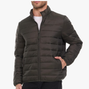 Outerfit Packable Puffer Jacket Men, Warm Lightweight Winter Jackets for Men, Black, XL