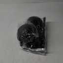 Geelin 4 Pcs Wig Stand Plastic Wig Head Holder for Styling Hat Display Non-Slip Holders Stand for Multiple Wigs and Hats Styling Drying Display, 13.8 Inch(Black)