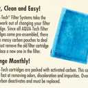 Aqua-Tech EZ-Change Aquarium Replacement Filter Cartridge EZ #3 - 6 Count