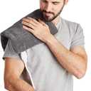Sunbeam Premium Sunbeam Heating Pad with Compact Storage, Standard Size, Gray