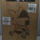 Small Dog Stroller, Pet Stroller for Small Dogs, 5-in-1 Dog Strollers - Fold All in One Without Detaching Carrier, Pet Strollers with Removable Waterproof Carrier for Dogs Cats 10 lbs 20 lbs - Khaki