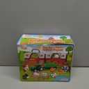 Toddler Toys for 1 2 3 Years Old Boys and Girls, Farm Animals Big Barn Toy, Farm Animal Set with Farms Play Mat, Toddler Educational Montessori Toys, Christmas Birthday Gift for Toddlers Boy and Girl