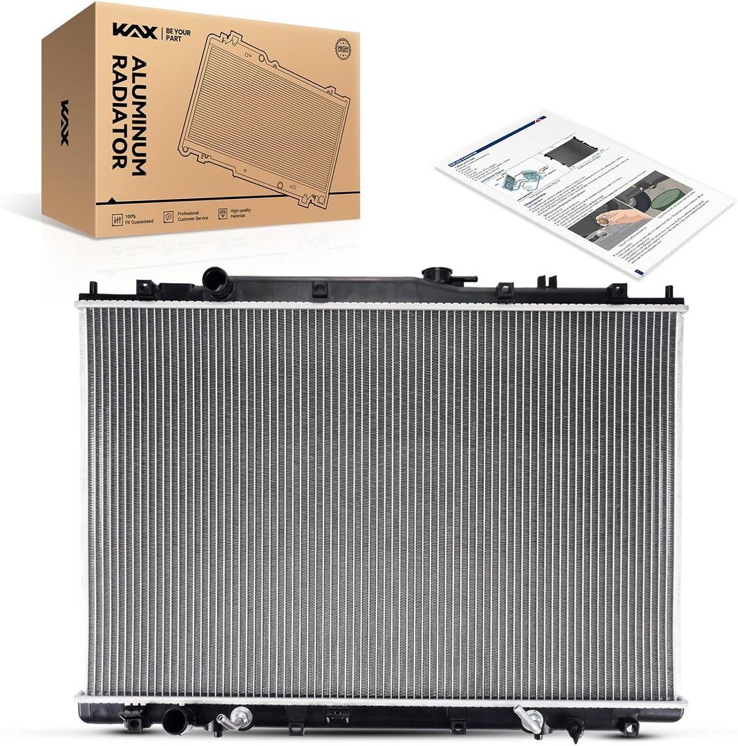 KAX CU2417 Engine Radiator Replacement, Compatible with 2003-2004 Pilot, 2001-2002 MDX