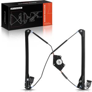 A-Premium Electric Power Window Regulator Without Motor Compatible with Volkswagen Passat 1998-2005 Front Left Driver Side