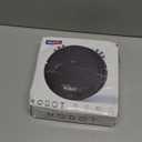 Robot Vacuum Cleaner, USB Smart 3 in 1 Super Thin, Powerful Suction, Quiet, Self Charging Robotic Vacuum Cleaner, Cleans Hard Floors to Medium Pile Carpets (Black)