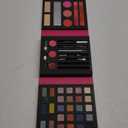 SHANY Beauty Book Makeup Kit All in one Travel Makeup Set - 35 Colors Eyeshadow, Eye brow, makeup blushes, powder palette,10 Lip Colors, Eyeliner pens & makeup Mirror - Holiday Makeup Gift Set