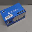 E ENERGETIC LIGHTING 75 Watt Light Bulbs, Super Bright 1200LM, Cool White 4000K LED Light Bulb, Non-Dimmable, E26 Standard Base, UL Listed, 8 Packs