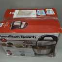 Hamilton Beach Classic Stand and Hand Mixer, 4 Quarts, 6 Speeds with QuickBurst, Bowl Rest, 290 Watts Peak Power, Black and Stainless