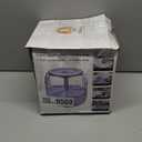 Rotating Grain Storage Bin 6 Grids Rice Container One-Click Output Large Capacity Food Dispenser For Rice Grains Sealed Moisture Proof Organizer (Small)