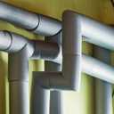 MECCANIXITY 4pcs Pipe Insulation Foam Tube Pipe Lagging 10mm(3/8 Inch) ID 30mm OD 3ft Freeze Protection for Copper Pipe, White