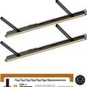 LED Floating Shelf Bracket,Floating Shelf Hardware with Integrated Lighting