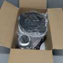 GANIZA Food Processors, Electric Food Chopper with Meat Grinder & Vegetable Chopper - 2 Bowls (8 Cup+8 Cup) with Powerful 450W Copper Motor - Includes 2 Sets of Bi-Level Blades for Fruits/Meat/Nuts (Black)