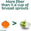 Benefiber Prebiotic Fiber Supplement Gummies with Probiotics for Digestive Health, Assorted Fruit Flavors - 50 Count