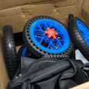 Succu All Terrain Knee Scooter for Adults for Foot Injuries, 11" PU Wheels,  Shiny Blue