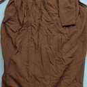1791's lady Regency Dress Jane Austen Vintage Dress High Waistline Tea Gown (3X-Large, Brown)