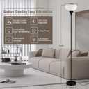 Floor Lamps for Living Room, 71'' Torchiere Floor Lamps with Remote, 2700K-6500K Colors Temperature & Brightness Adjustable, 10W/1200LM Bright Dimmable Floor Lamp,Tall Standing Lamp for Bedroom/Office