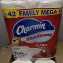 Charmin Ultra Strong Clean Touch Toilet Paper, 18 Family Mega XL Rolls = 126 Regular Rolls