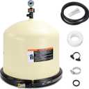 178581 Pool Filter Lid Assembly Compatible with Pentair CCP 420 sqft Filter | Fit for Quad D.E. 80 Pool and Spa Cartridge Filter Include Part Number 190058 9820980 190003 39010200Z, Almond