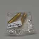 Legines Brass Pipe Fitting Long Nipple 1/2" NPT Male x 1/2" NPT Male, 3" Length (Pack of 2)