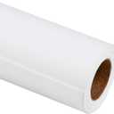 RUSPEPA 30"x 393"(32.8') White Kraft Wrapping Paper Large Jumbo Roll, Recyclable Art Gift Wrap Paper for Gift Wrapping, Table Covering, Craft Supplies, Bouquet Flower, Poster Bulletin Board, 80GSM (30x393 Inch (Pack of 1))