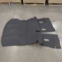 Floor Mats Set Cargo Mat with Backrest Mats for 2024 2025 2026 Chevrolet Chevy Equinox EV Car Mat Accessories, All Weather TPE Trunk Mat Cargo Liner and Door Sill Protector (Floor Mats Set)