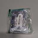 Credit Card Holder RFID Wallet, Small Card Holder Wallet for Women with Keychain Zipper, Funny Leather Print Credit Card Wallets Accordion Gift (Evil Eye)